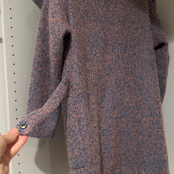 Oversized single-breasted coat - Armani Exchange - Picture 10 of 14